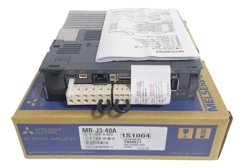 Mitsubishi Mr-j3-40a Servo Drive Novo