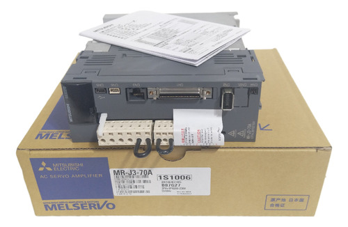 Mitsubishi Mr-j3-70a Servo Drive Novo E Garantia
