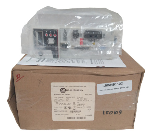 Drive Allen-bradley 2097-v34pr5-lm Novo Com Nf E Garantia
