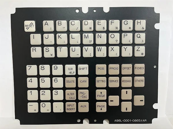 Teclado de membrana FANUC A98L-0001-0865#AR