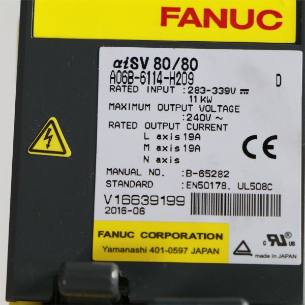 FANUC A06B-6114-H209 ALPHA i