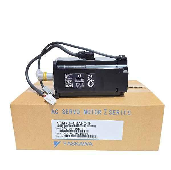 SGM7J-08AFC6E SERVO MOTOR YASKAWA