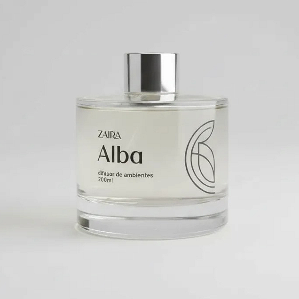 Difusor de Ambiente Zaira Alba Chá Branco 200ml