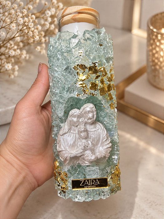 Vela oratório refil vidro- Sagrada Familia