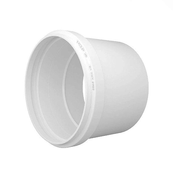 Luva Esgoto Fortlev 50mm em PVC Resistente