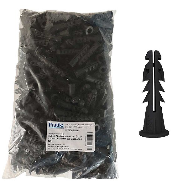 Bucha Pratik Base Sólida N12 Cinza 250un