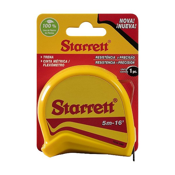 Trena Starrett KTS34-5ME-S 5m x 19mm