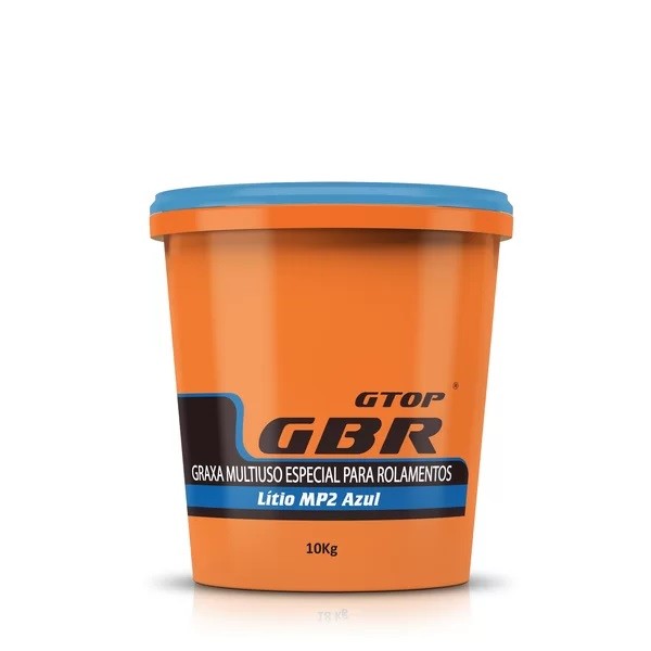 Graxa Azul Gbr Lítio Mp2 Especial P/ Rolamento 10 Kg