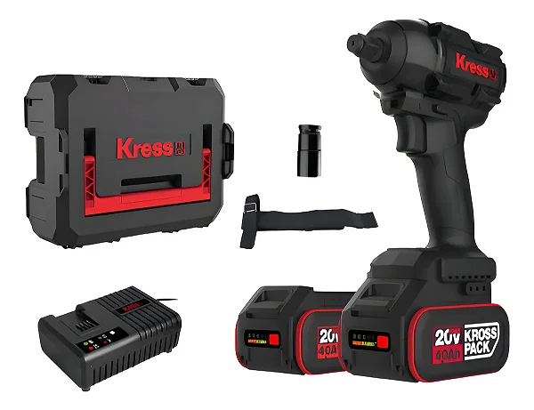 Chave De Impacto 1/2pol 500n 2x 4ah Kh275 Kress