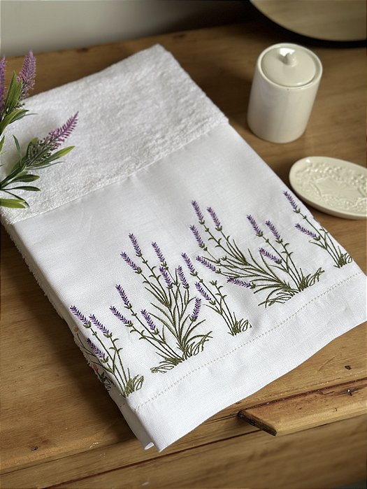 TOALHA DE ROSTO LAVANDA