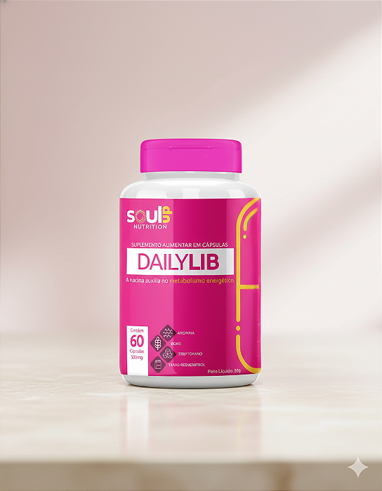 DailyLib – Energia, Bem-Estar e Libido Feminina | 60 cápsulas (30 porções)
