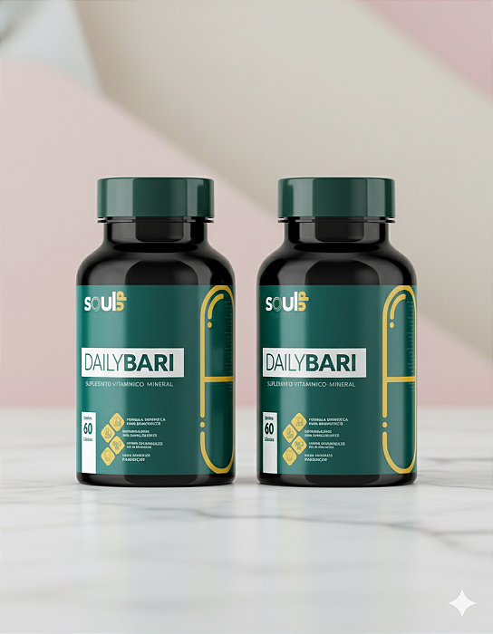 Combo 2 un. DailyBari – Suplemento Vitamínico-Mineral Pós-Bariátrica