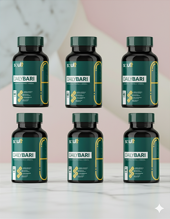 Combo 6 un. DailyBari – Suplemento Vitamínico-Mineral Pós-Bariátrica