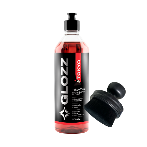 Tokyo Tire 500ml + Aplicador Pincel de Pneu Pretinho