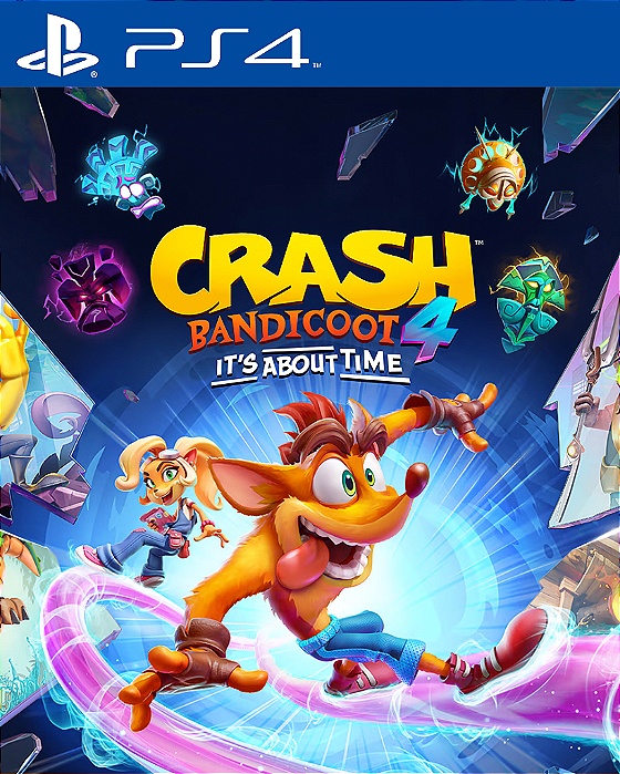 Crash Bandicoot 4: It's About Time PS4 Mídia Digital