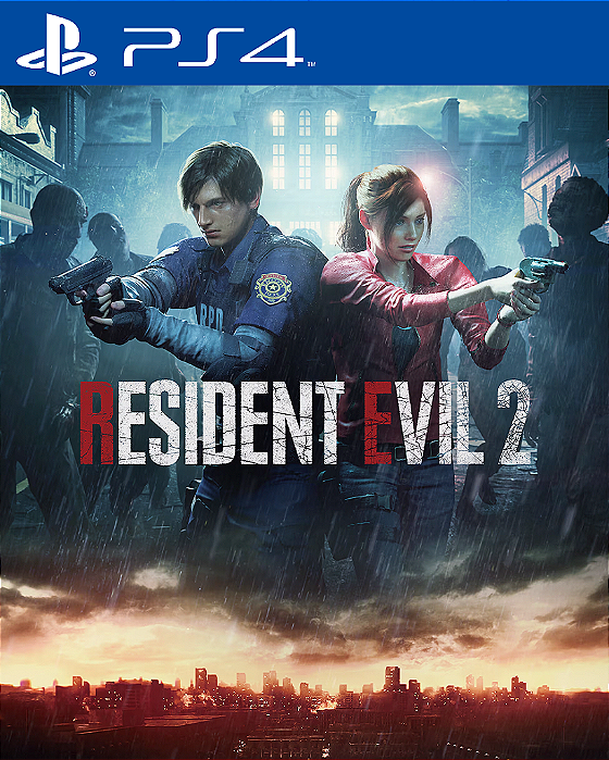 Resident Evil 2 Remake PS4 Mídia Digital
