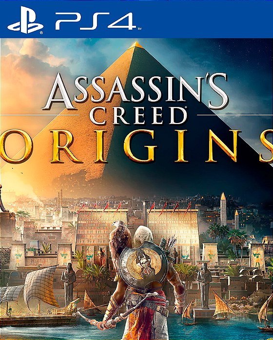 ASSASINS CREED ORIGINS PS4 MÍDIA DIGITAL