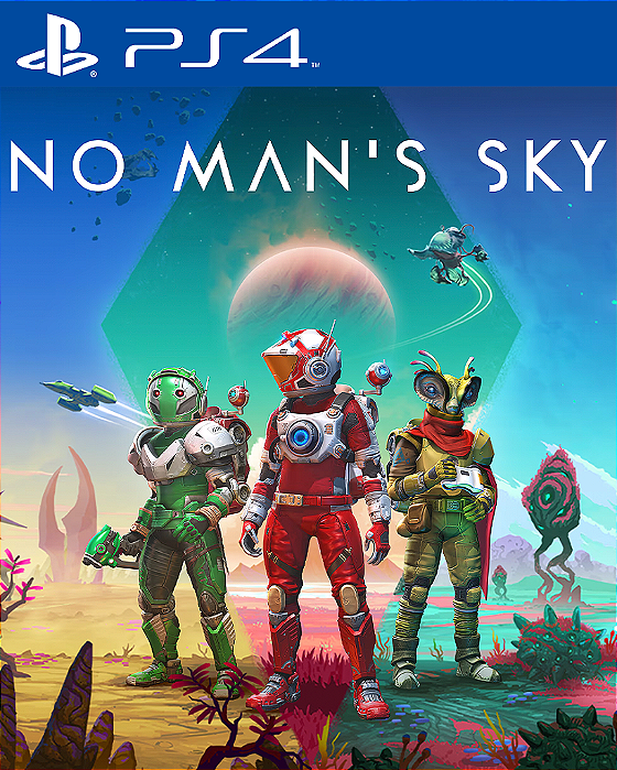 No Mans Sky PS4 Mídia Digital