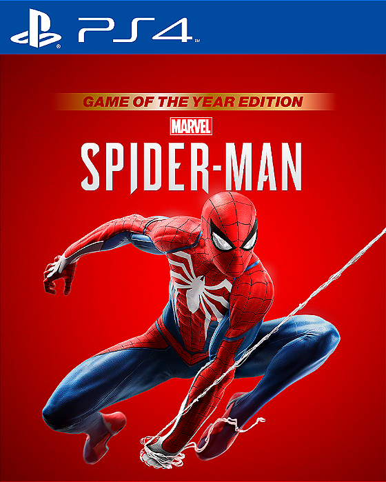 Marvels Spider-Man Game of the Year Edition PS4 Mídia Digital