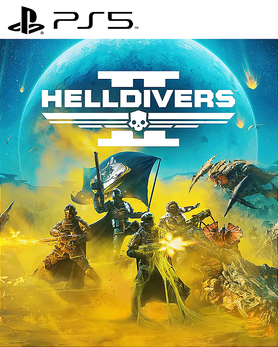 Helldivers 2 PS5 Mídia Digital