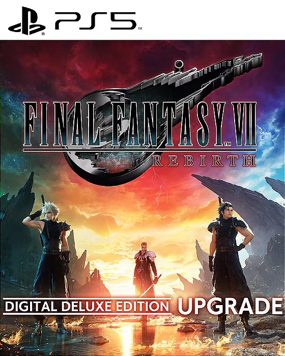 Final Fantasy VII Rebirth PS5 Mídia Digital