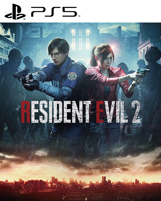 Resident Evil 2 Remake PS5 Mídia Digital