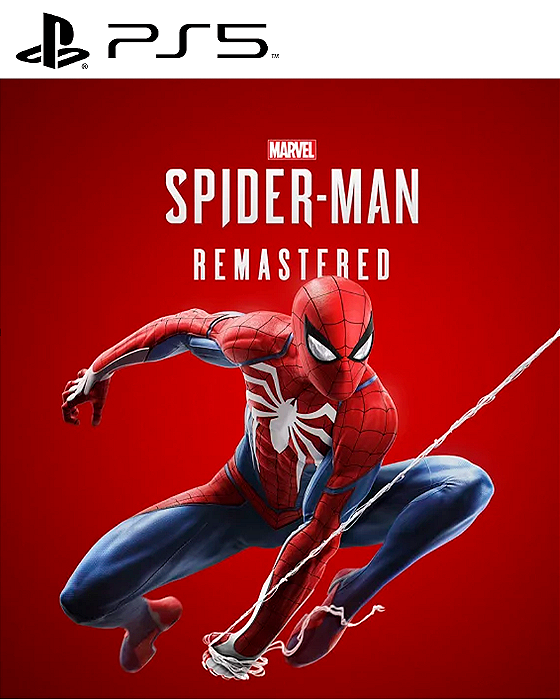 Marvels Spider-Man Remastered PS5 Mídia Digital