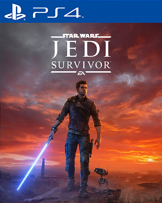 Star Wars Jedi Survivor PS4 Mídia Digital
