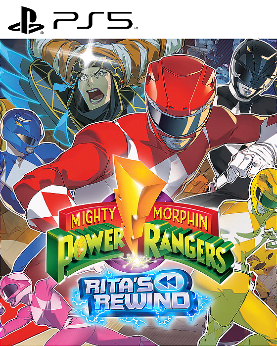 Mighty Morphin Power Rangers Ritas Rewind PS5 Mídia Digital