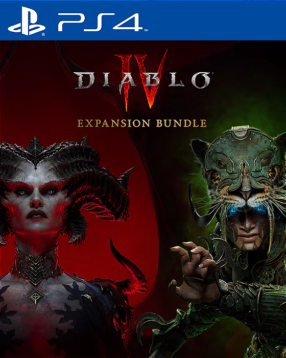 Diablo 4 + Vessel of Hatred PS4 Mídia Digital