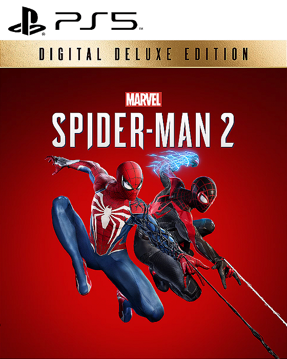 Marvels Spider-Man 2 Deluxe Edition PS5 Mídia Digital