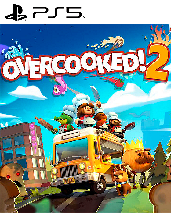 Overcooked 2! PS5 Mídia Digital