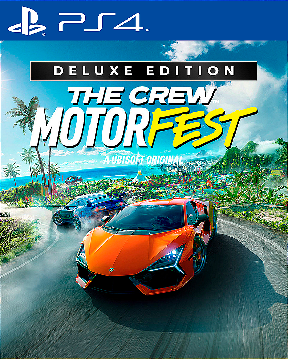 The Crew Motorfest Deluxe Edition PS4 Mídia Digital