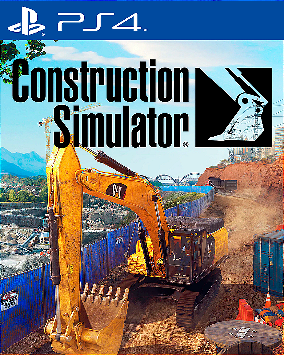 Construction Simulator PS4 Mídia Digital