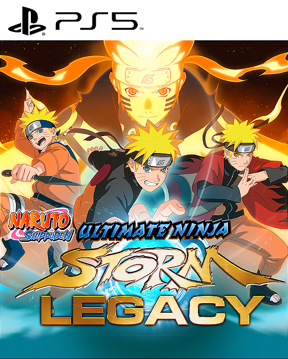 Naruto Shippuden: Ultimate Ninja Storm Legacy PS5 Mídia Digital