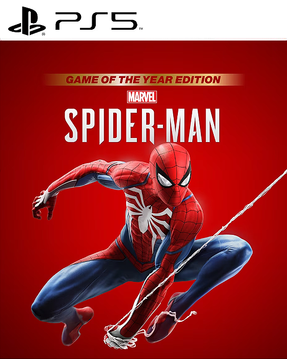 Marvel's Spider-Man Game of the Year Edition PS5 Mídia Digital