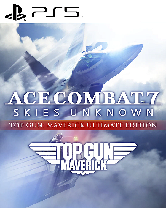 Ace Combat 7: Skies Unknown TOP GUN: Maverick Edition PS5 Mídia Digital