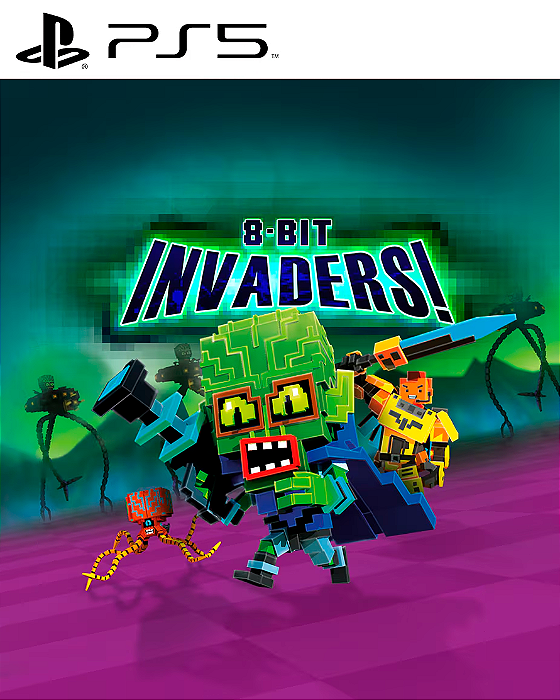 8 Bit invaders - PS5 - Mídia Digital
