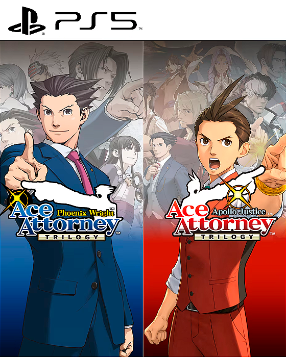 Ace Attorney Anthology PS5 Mídia Digital