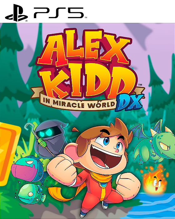 Alex Kidd in Miracle World DX PS5 Mídia Digital