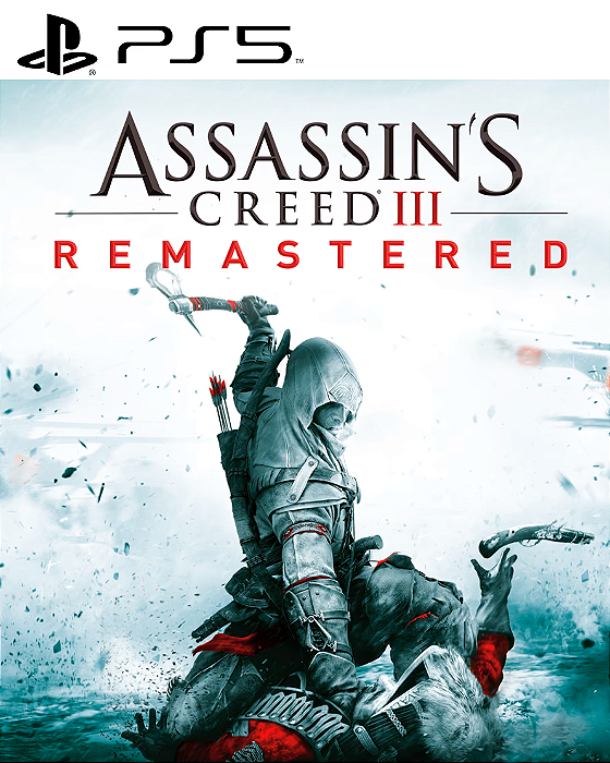 Assassin's Creed 3 III: Remastered PS5 Mídia Digital
