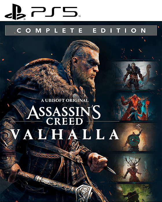 Assassin's Creed Valhalla Complete Edition PS5 Mídia Digital