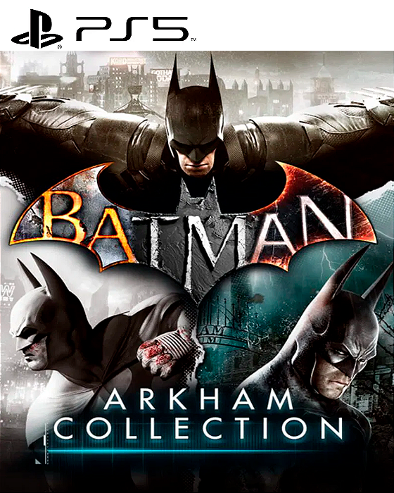 Batman Arkham Collection PS5 Mídia Digital