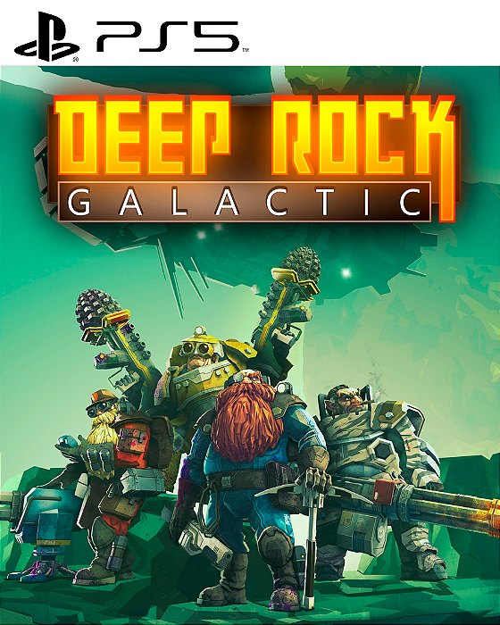 Deep Rock Galactic PS5 Mídia Digital