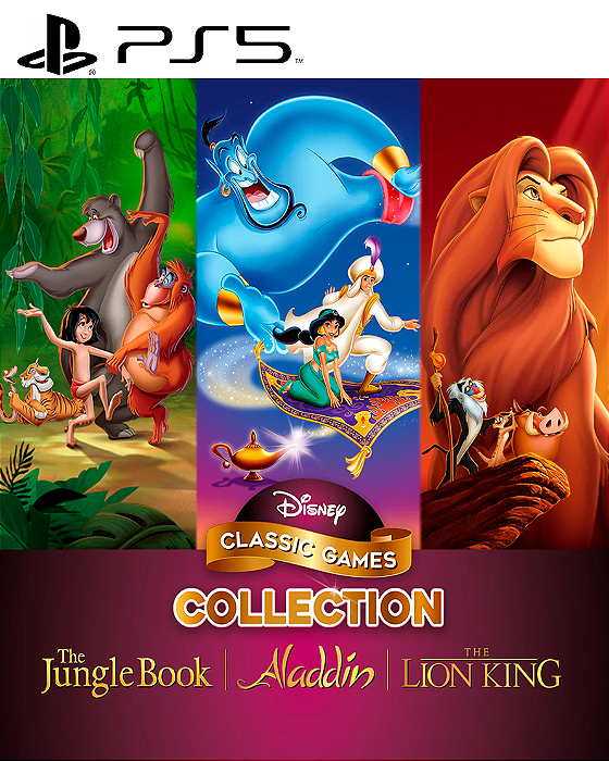 Disney Classic Games Collection PS5 Mídia Digital