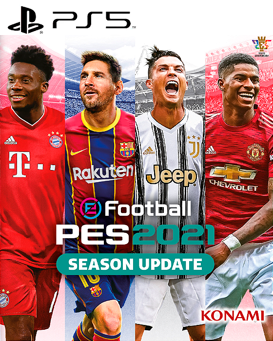 Efootball PES 21 2021 - PS5 - Mídia Digital