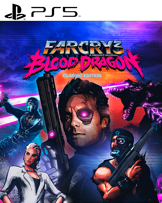 Far Cry 3 Blood Dragon Classic Edition PS5 Mídia Digital