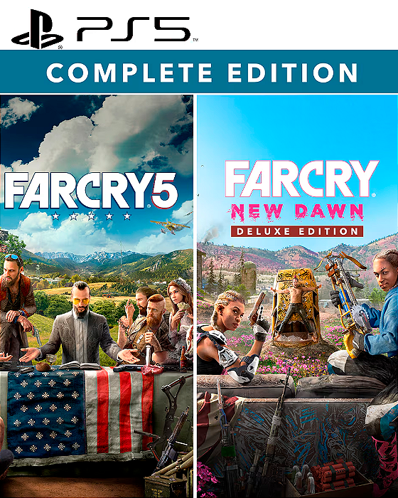 Far Cry New Dawn Complete Edition PS5 Mídia Digital