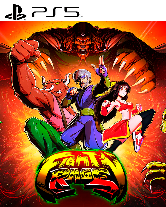 Fight'N Rage PS5 Mídia Digital