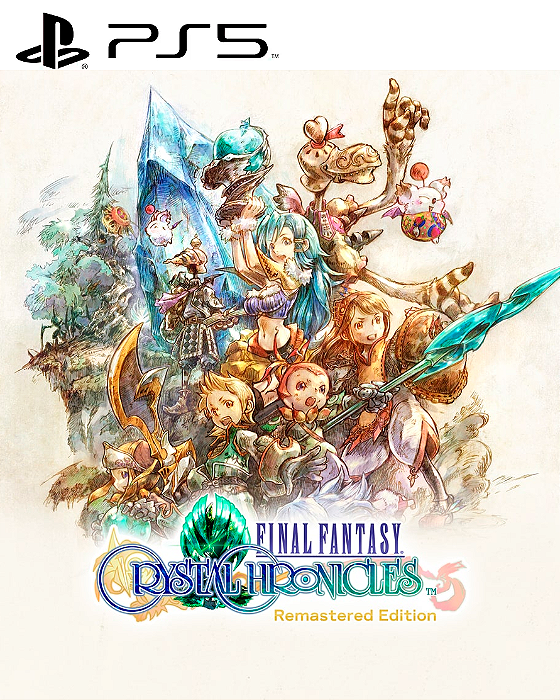Final Fantasy Crystal Chronicles: Remastered Edition PS5 Mídia Digital